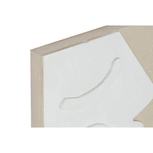 Пластно Home ESPRIT Гипс Пластно 40 x 3 x 50 cm