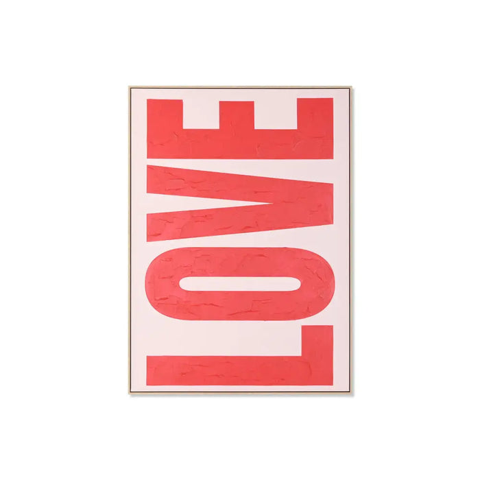 Пластно Home ESPRIT Love полистирен Пластно 103 x 4,5 x 143