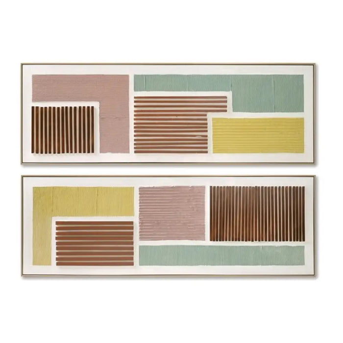 Пластно Home ESPRIT полистирен Пластно 152 x 4,5 x 52 cm