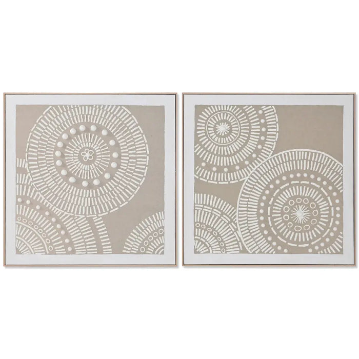 Пластно Home ESPRIT полистирен Пластно 82 x 4,5 x 82 cm