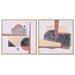 Пластно Home ESPRIT полистирен Пластно 62,5 x 2,8 x 62,5 cm