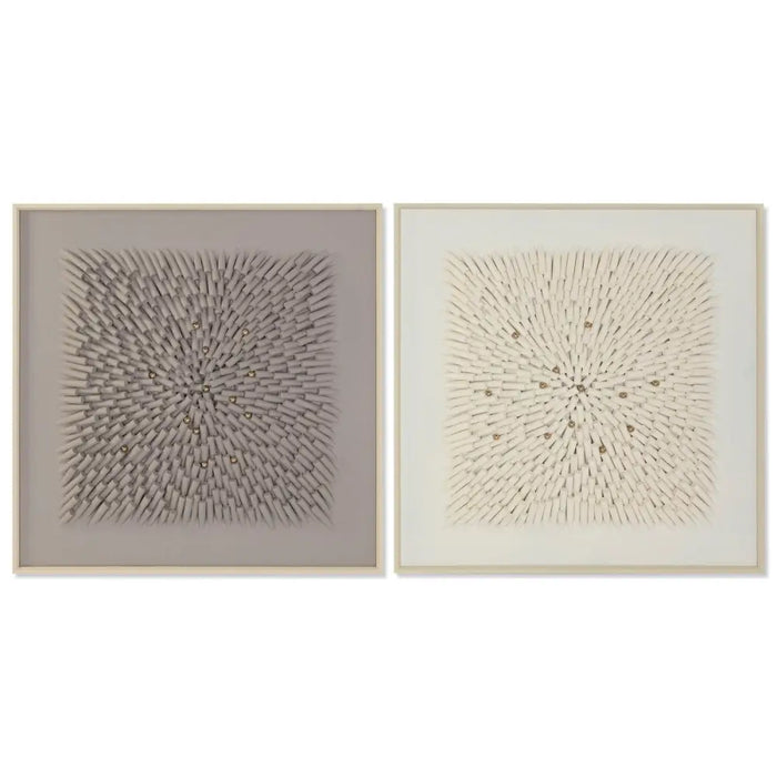 Пластно Home ESPRIT полистирен Пластно 100 x 3,5 x 100 cm