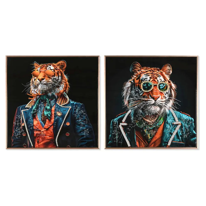 Пластно Home ESPRIT полистирен Пластно 60 x 3,5 x 60 cm