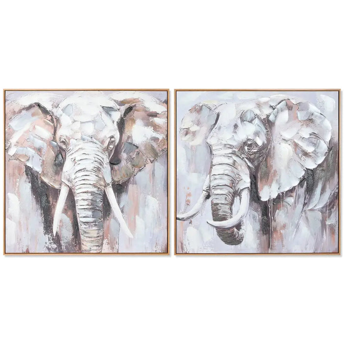 Пластно Home ESPRIT полистирен Пластно 80 x 3,5 x 80 cm