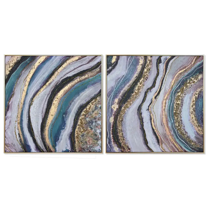 Пластно Home ESPRIT полистирен Пластно 82 x 4,5 x 82 cm