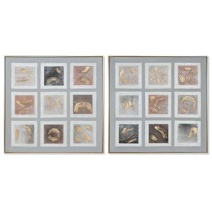 Пластно Home ESPRIT полистирен Пластно 82 x 5 x 82 cm