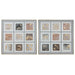 Пластно Home ESPRIT полистирен Пластно 82 x 5 x 82 cm