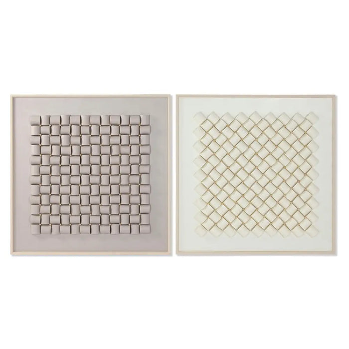 Пластно Home ESPRIT полистирен Пластно 100 x 3,5 x 100 cm