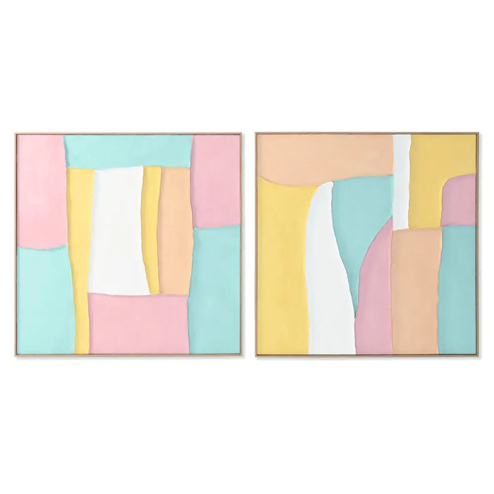 Пластно Home ESPRIT полистирен Пластно 102 x 4,5 x 102 cm