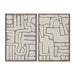 Пластно Home ESPRIT полистирен Пластно 60 x 3 x 90 cm