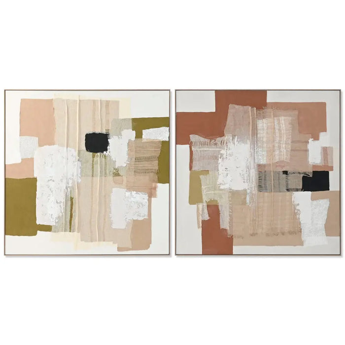 Пластно Home ESPRIT полистирен Пластно 121 x 5,2 x 121 cm