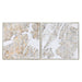 Пластно Home ESPRIT полистирен Пластно 102 x 4,5 x 102 cm