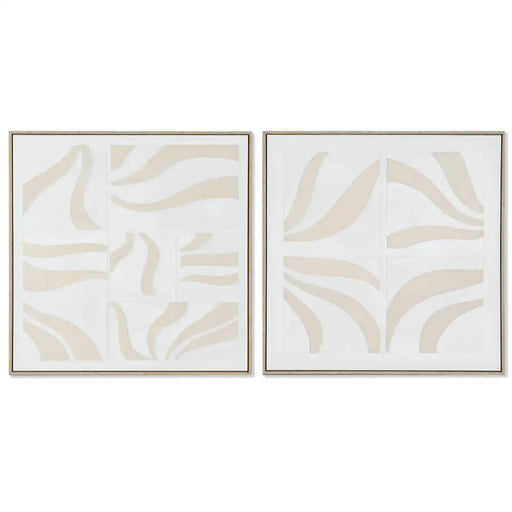 Пластно Home ESPRIT полистирен Пластно 83 x 4,5 x 83 cm