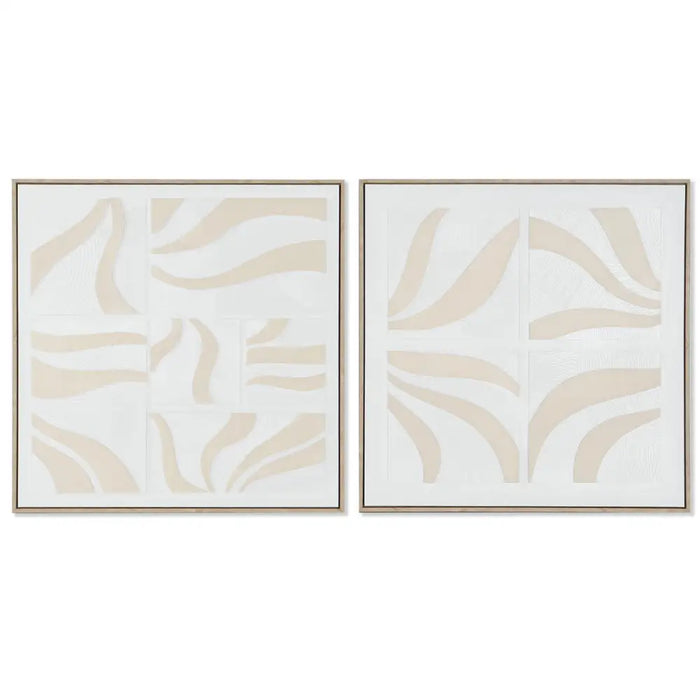 Пластно Home ESPRIT полистирен Пластно 83 x 4,5 x 83 cm