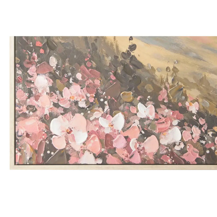 Пластно Home ESPRIT Син Зелен Планина 120 x 3,5 x 80 cm (2