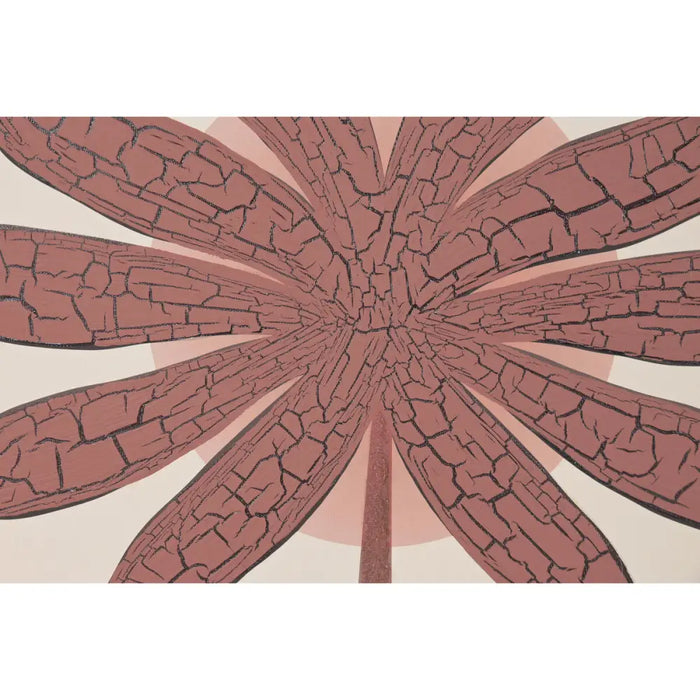 Пластно Home ESPRIT Зелен Оранжев Палми Колониален 63 x 4,5