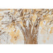 Пластно Home ESPRIT Бял Златен Дърво Традиционен 82 x 4 x
