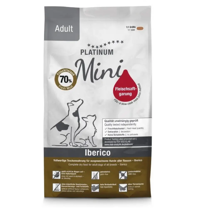PLATINUM Adult Iberico Mini - полувлажна храна за кучета
