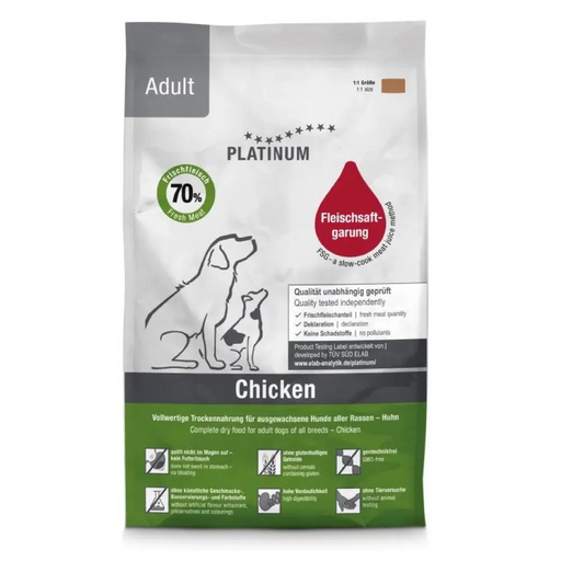 PLATINUM Храна за кучета за възрастни с пилешко месо