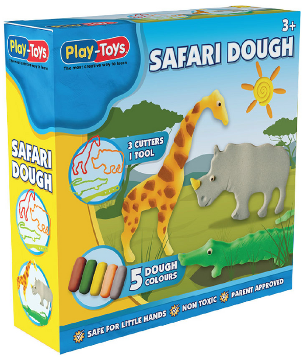Комплект с моделин Play-Toys - Направи си животни
