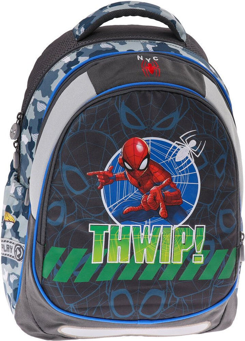 Ученическа раница Play Spider-Man - Maxx Thwip, с 3 отделения