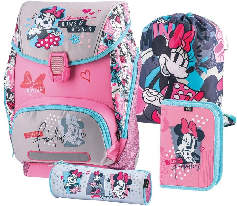 Ученически комплект Play Minnie Mouse - Раница, спортна торба и два несесера