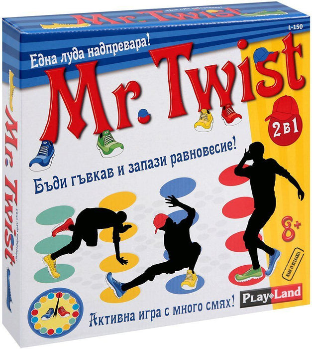 Настолна игра PlayLand - Мистър Туистър - Детска