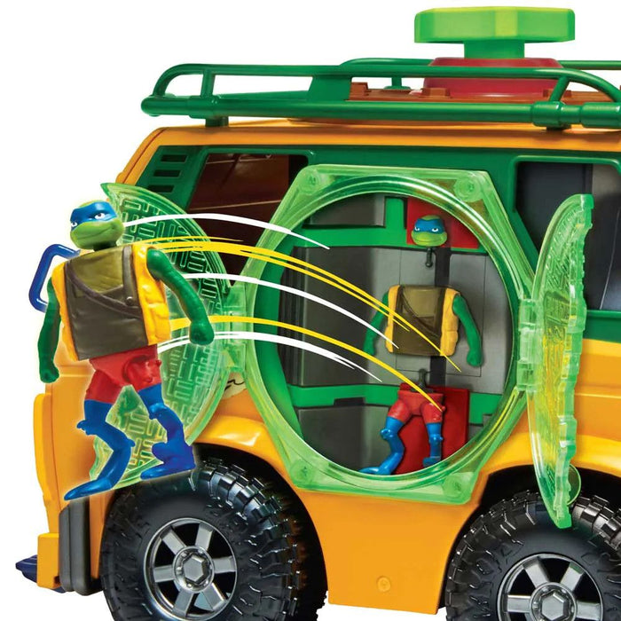 Игрален комплект Playmates TMNT - Станция за мутация ван, с фигурки