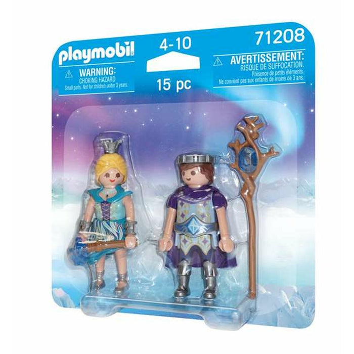Сглобяеми Фигурки Playmobil 71208 принц Принцеса 15 Части Duo