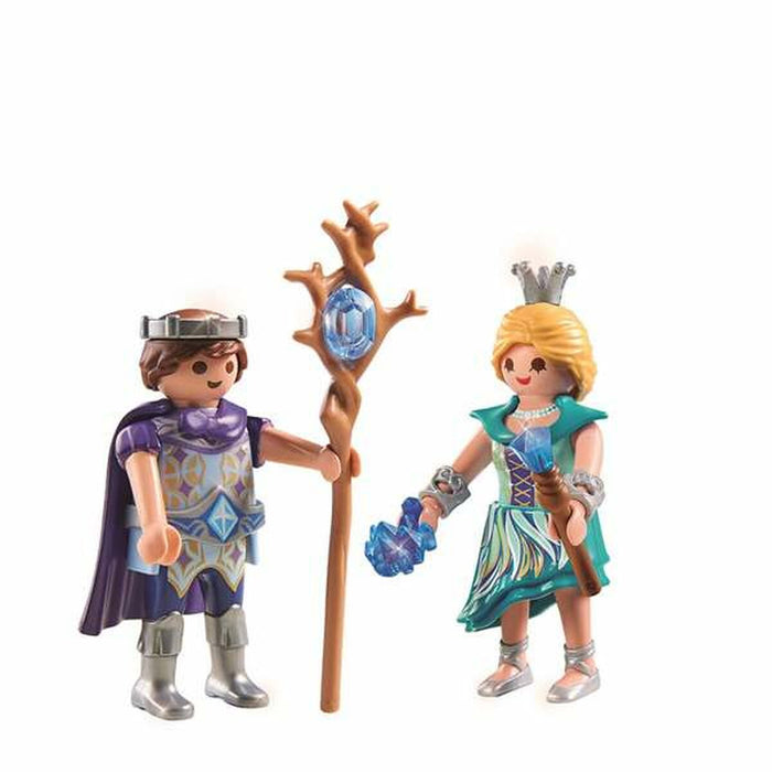 Сглобяеми Фигурки Playmobil 71208 принц Принцеса 15 Части Duo