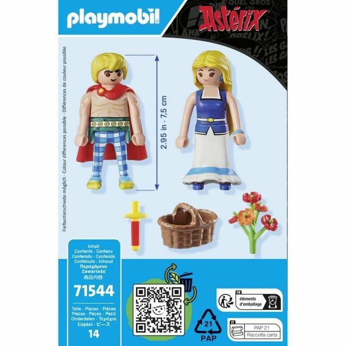 Playset Playmobil Asterix 71544 14 Части