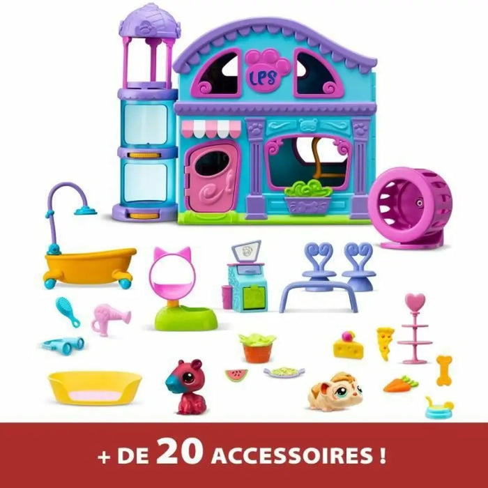 Playset Bandai The Big House Littlest Pet Shop 22 Части