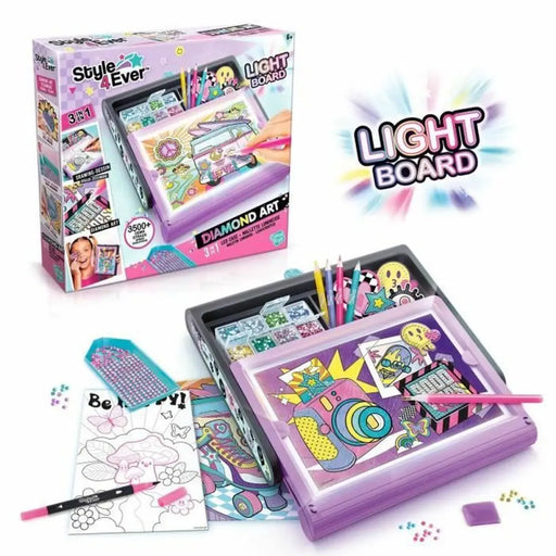 Playset Canal Toys Diamant’Art Lighted Case