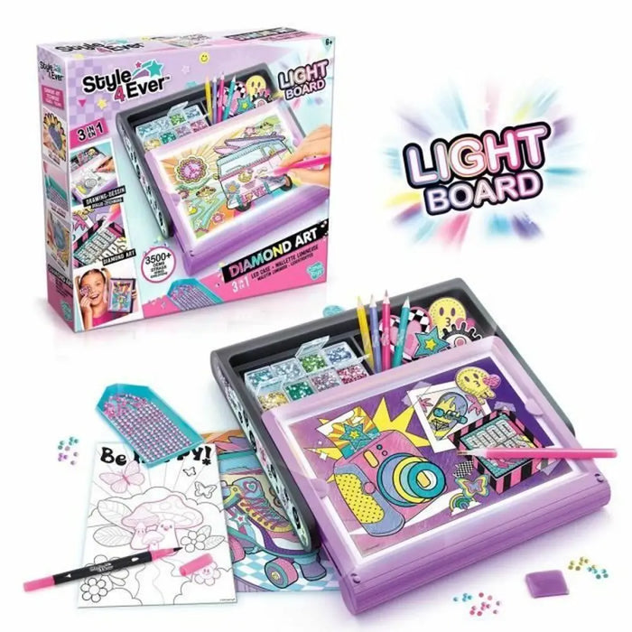 Playset Canal Toys Diamant’Art Lighted Case