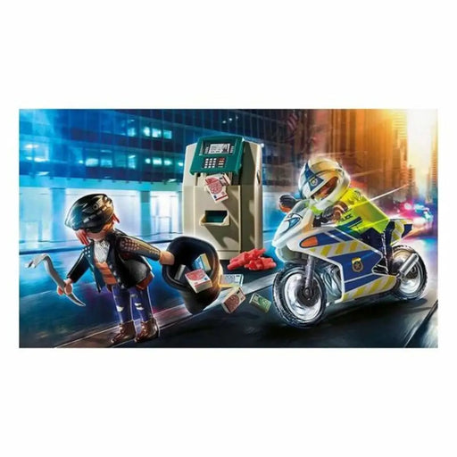 Playset City Action Police Motorbike Playmobil 70572 32