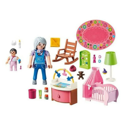 Playset Dollhouse Baby’s Room Playmobil 70210 - Nursery (43