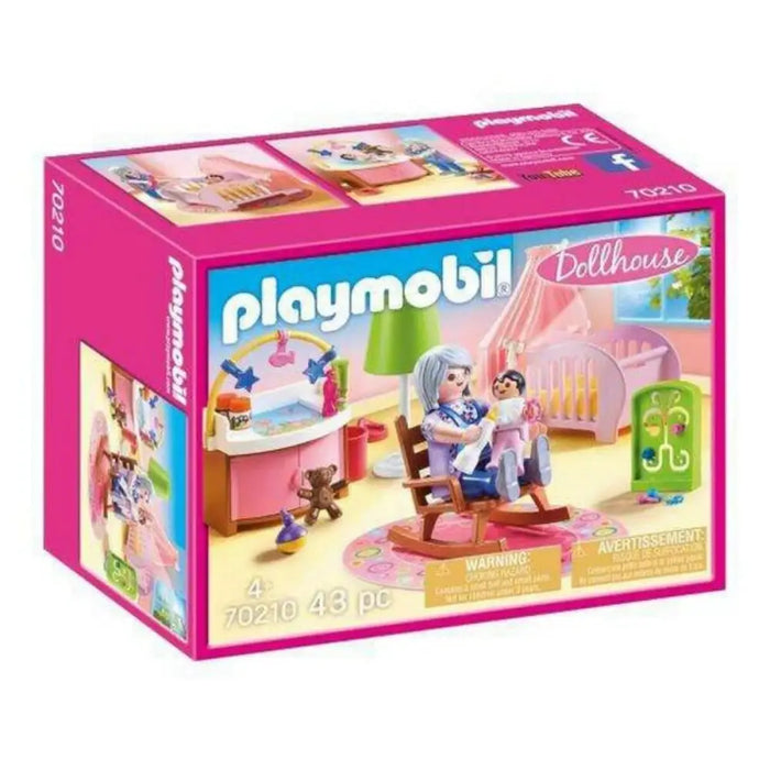 Playset Dollhouse Baby’s Room Playmobil 70210 - Nursery (43