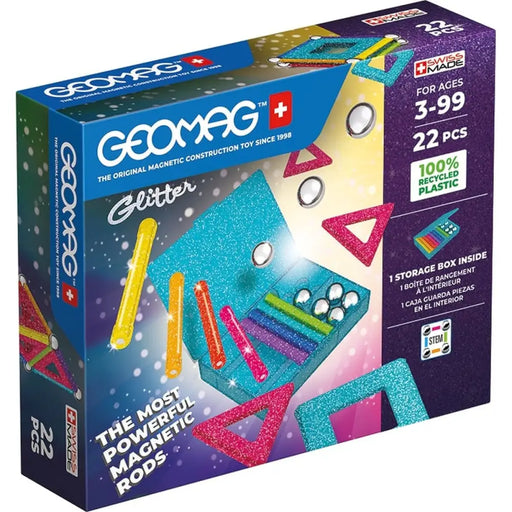 Playset Geomag Glitter (22 Части)