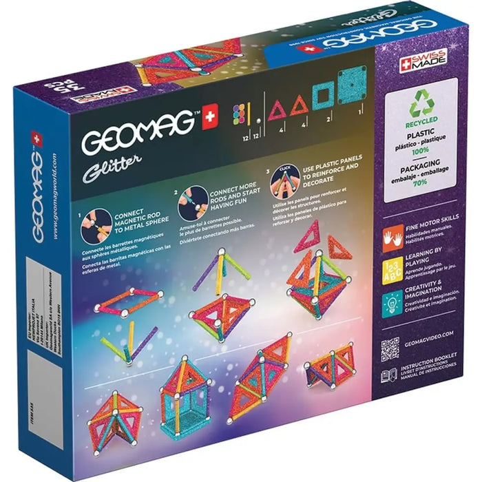 Playset Geomag Glitter (35 Части)