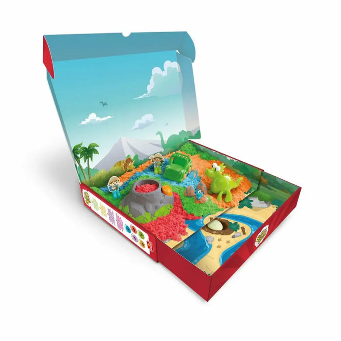 Playset Goliath Dino World Магичен пясък (28,5 x 5,5 x 24