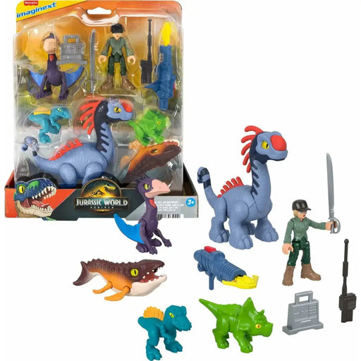 Playset Imaginext Jurassic World Многоцветен 10 Части