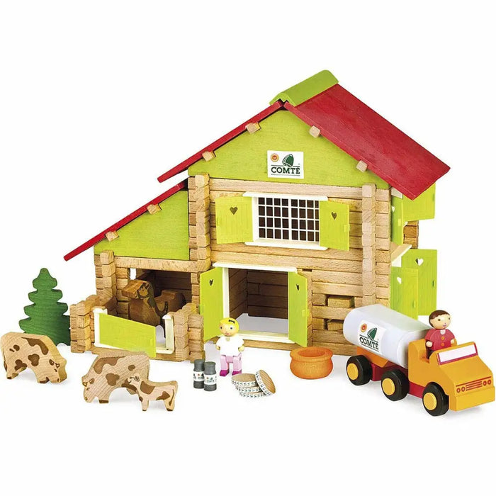 Playset Jeujura My Wooden Farm 180 Части