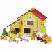 Playset Jeujura My Wooden Farm 180 Части
