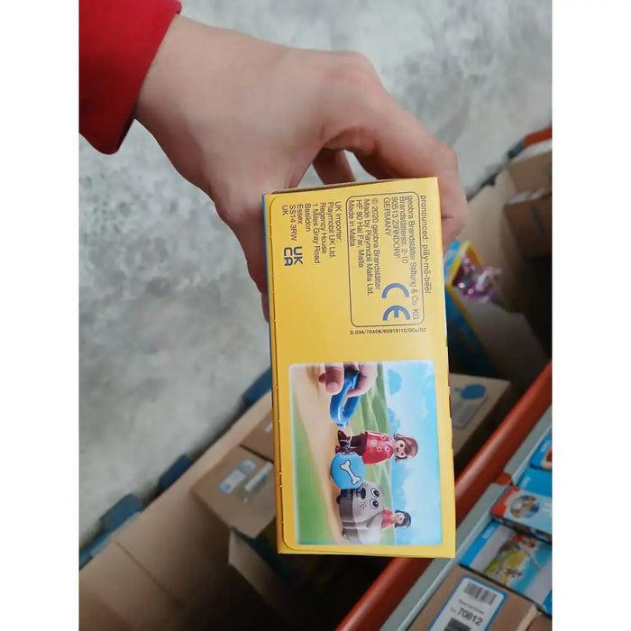 Playset Playmobil 1.2.3 Куче Деца 70406 (6 pcs)