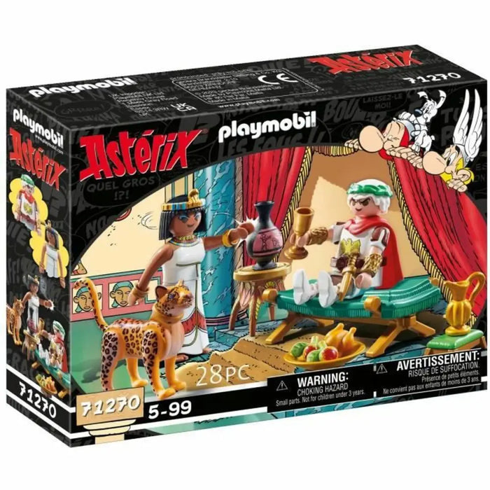 Playset Playmobil 71270 - Asterix: César and Cleopatra 28