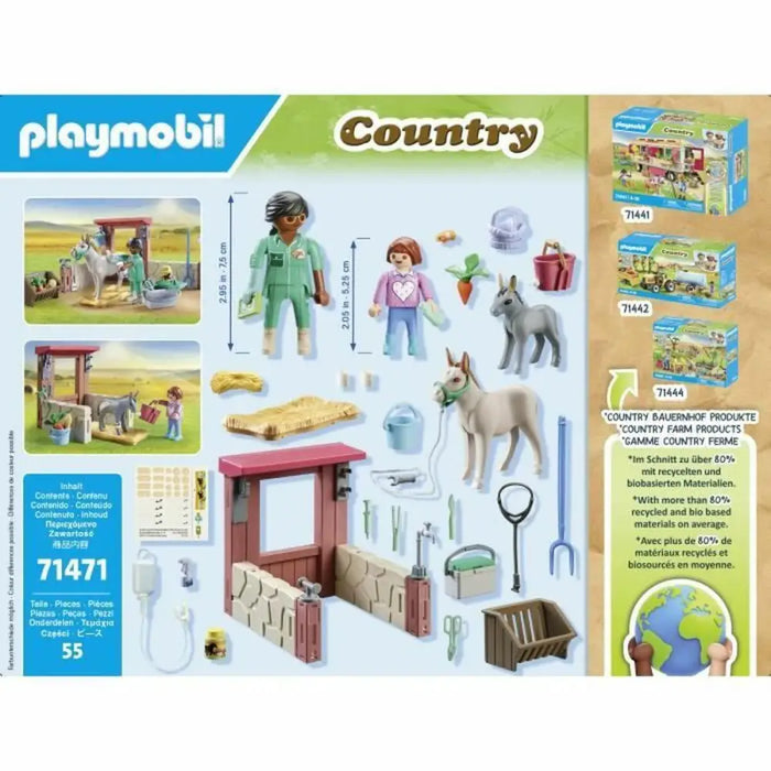 Playset Playmobil 71471 Country 55 Части