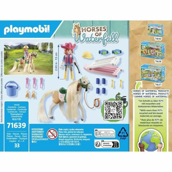 Playset Playmobil 71639 Ellie with horse 33 Части