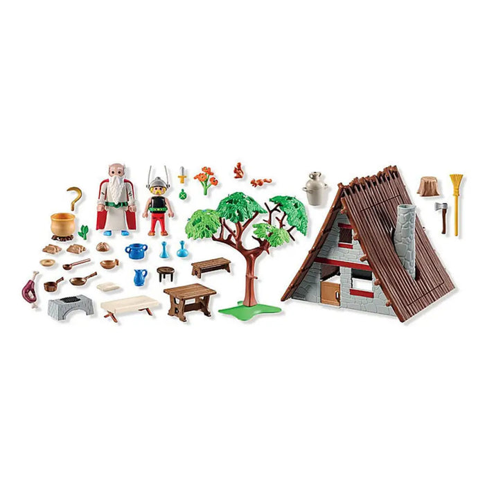 Playset Playmobil 71828 Astérix 80 Части