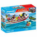 Playset Playmobil Action Heroes - Fireboat and Water
