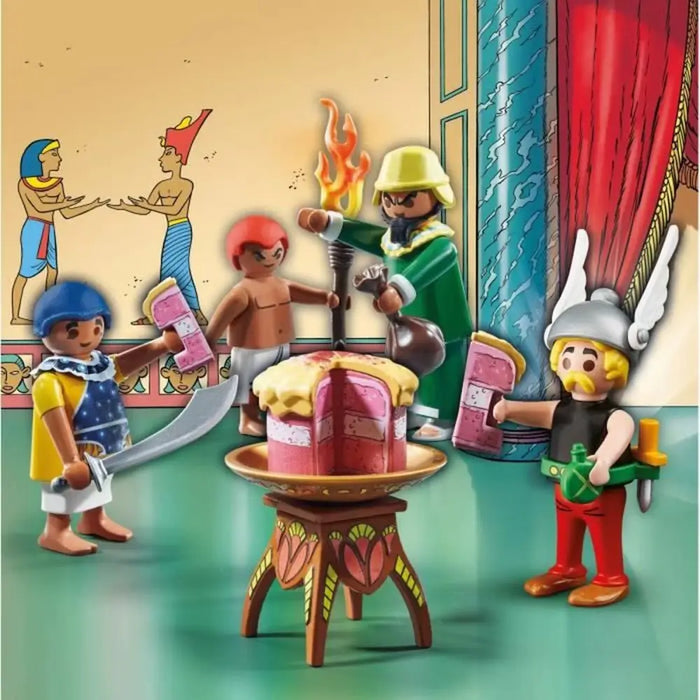 Playset Playmobil Asterix: Amonbofis and the poisoned cake